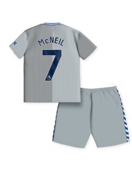 Otroški Nogometna dresi replika Everton Dwight McNeil #7 Tretji 2023-24 Kratek rokav (+ hlače)